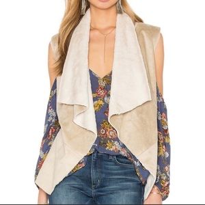 Bishop Young Vegan Suede/Shearling Vest